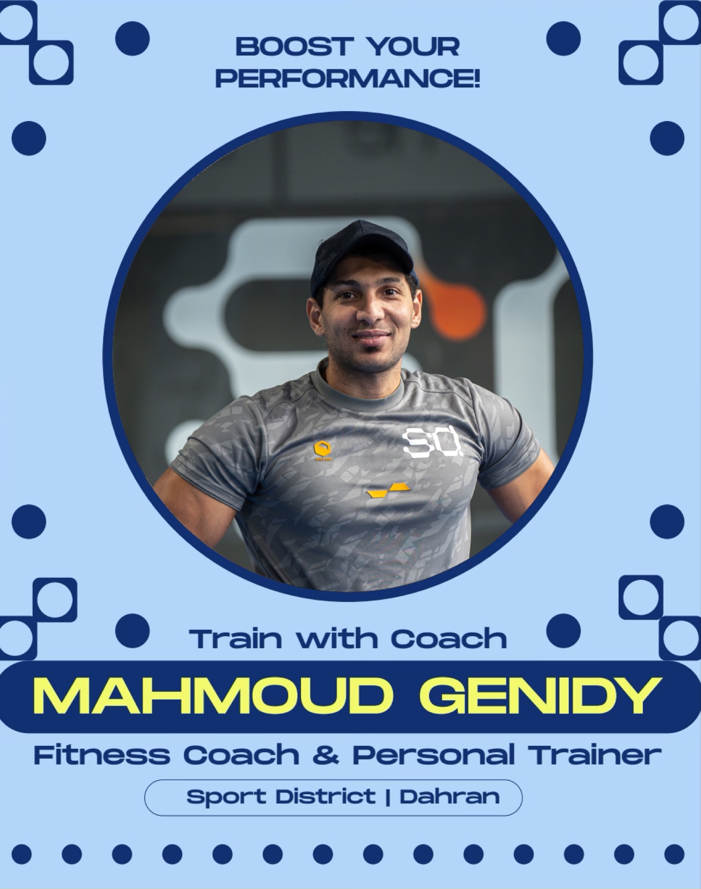 Coach Mahmoud Genidy