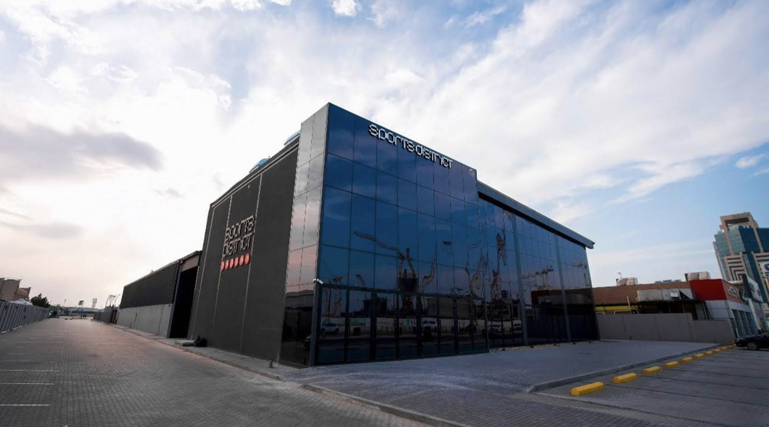 Sports District exterior building